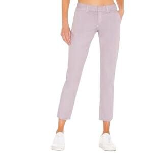 Nili Lotan Women’s 12 Lilac Lavender Purple Cotton Blend Easthampton Chino Pants